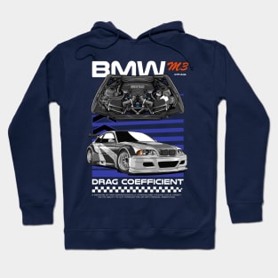 GTR E46 Drag Coefficient Hoodie